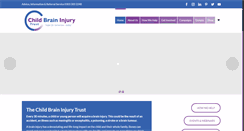 Desktop Screenshot of childbraininjurytrust.org.uk
